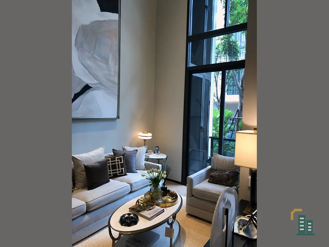 Condo sales down, The Reserve Sukhumvit 61, beautiful view, investment price, slow!