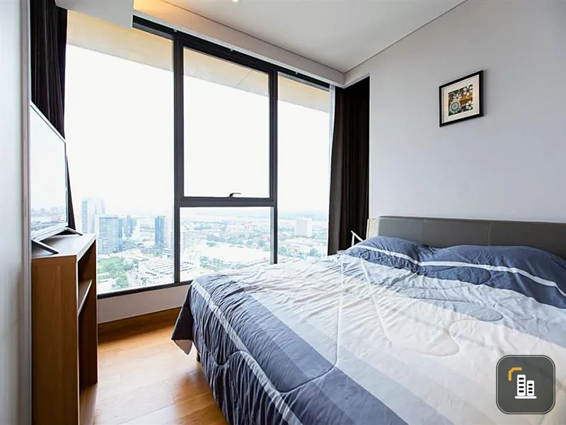 Condo for rent, The Lumpini 24, corner unit, high floor, river view, fully furnished, ready to move in, can't miss it, hurry !!