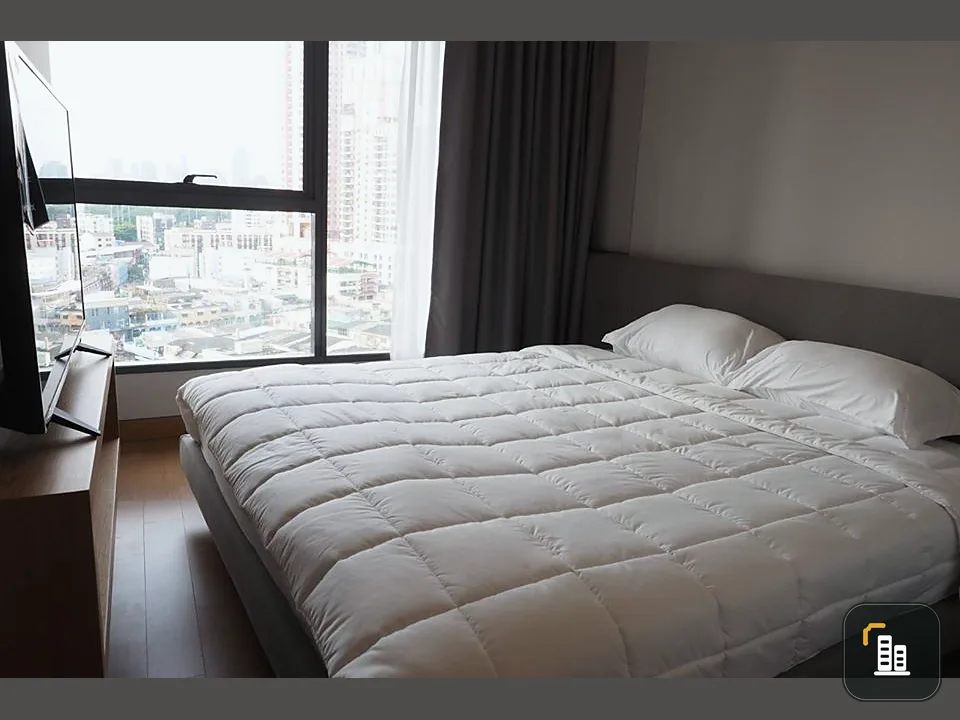 express!! Sell / rent The Lumpini 24, 9th floor, fully furnished, ready to move in, convenient to travel, near the train, can't miss it !!