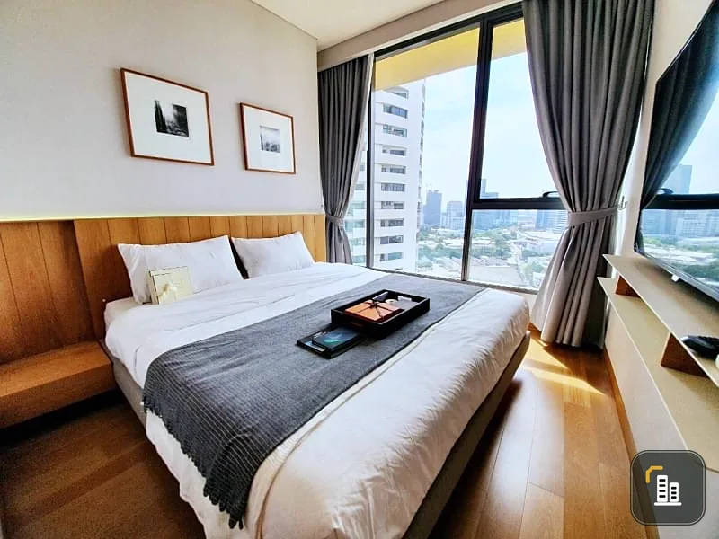Condo for sale, rent, The Lumpini 24, east, view of the Chao Phraya River, fully furnished