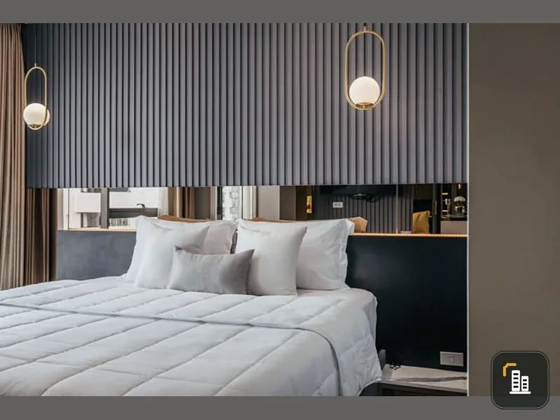 Urgent for rent Condo The Lumpini 24, beautiful room, ready on the 25th floor, near BTS, convenient transportation, good location, grab it
