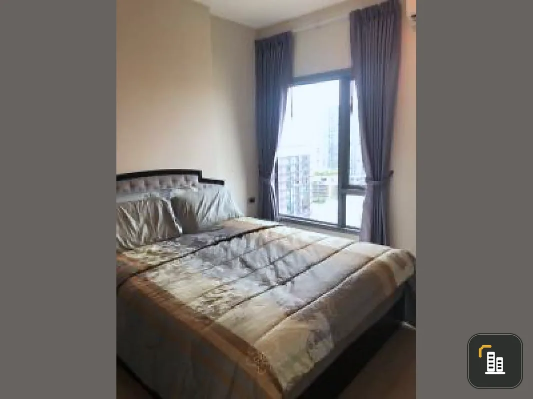 Urgent for rent !! Condo The Crest Sukhumvit 34, 17th floor, size 35.78 sq.m., fully furnished, ready to move in, don't wait !!