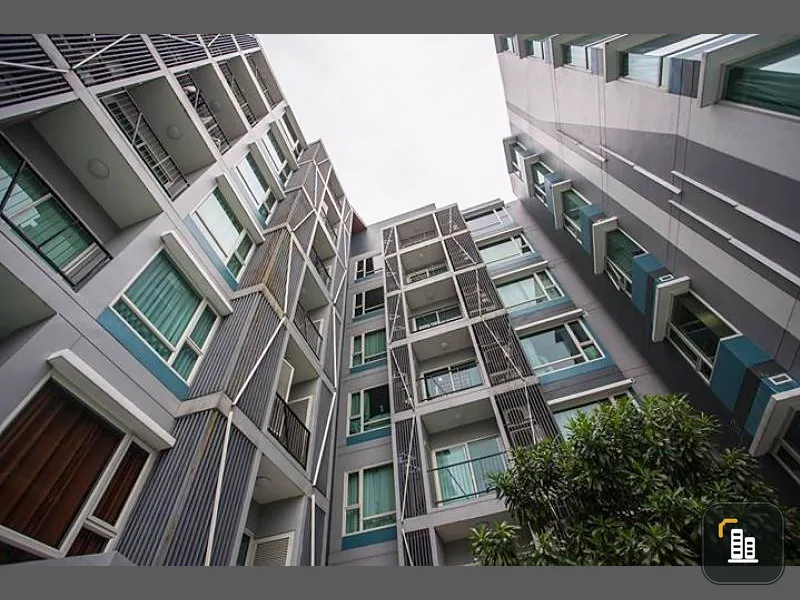 For rent, The Crest Sukhumvit 49, size 50 sq.m., 2nd floor, fully furnished, convenient transportation like this, must book