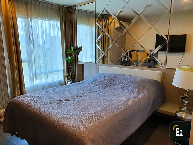 For rent, The Crest Sukhumvit 49, size 49 sq.m., 7th floor, fully furnished, convenient transportation, near bts, complete convenience.