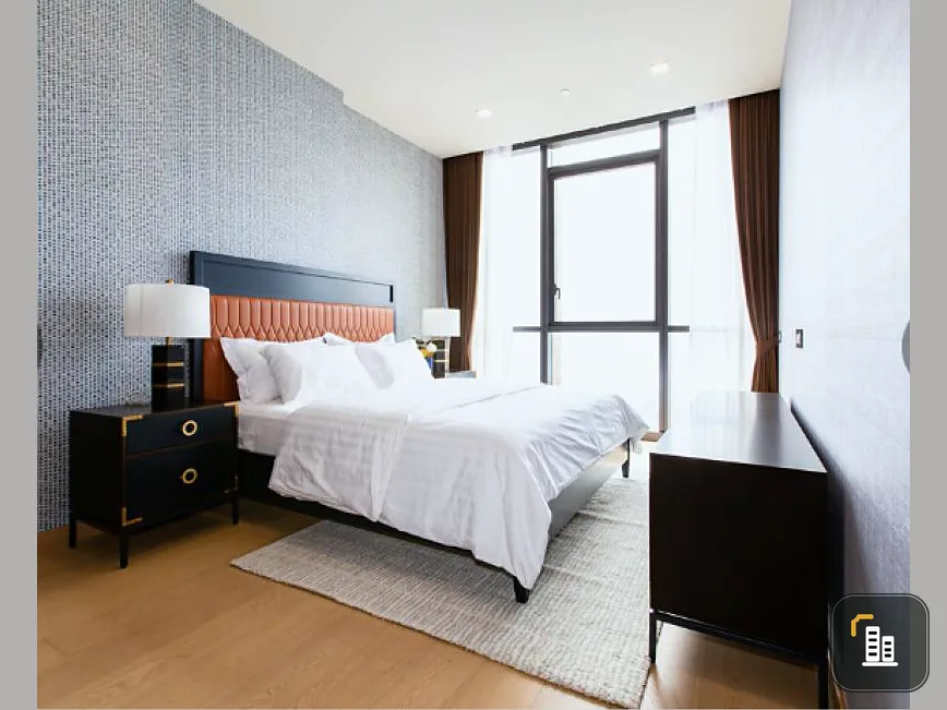 Condo for rent, The Monument Thonglor, decorated room, very beautiful, fully furnished, ready to move in, book now