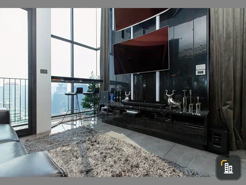 Urgent sale, HQ Thonglor Condo (Duplex) 2 floors 33-34, beautifully decorated, ready to move in.