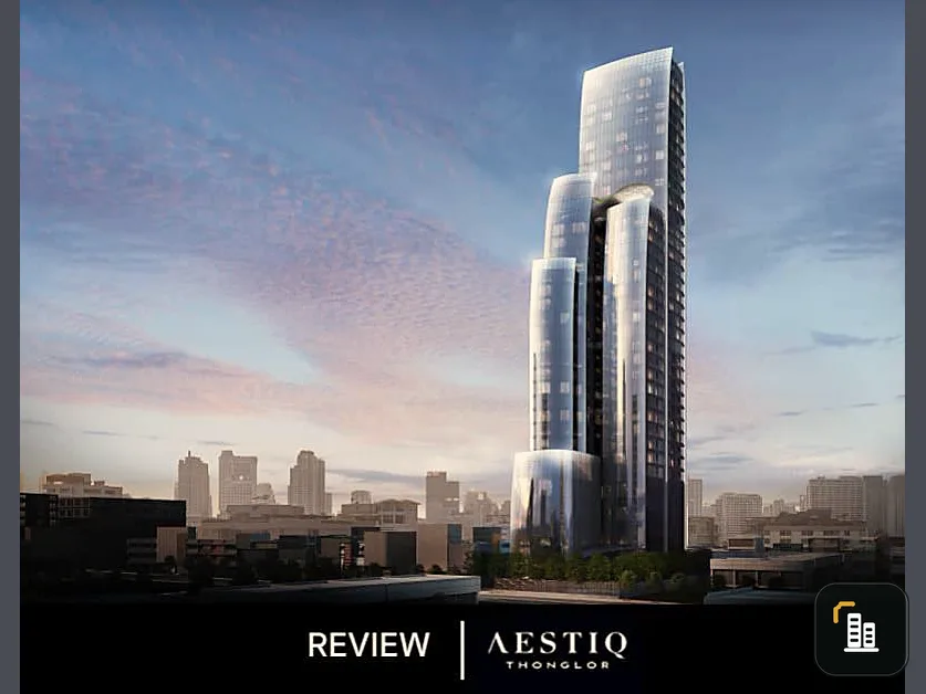 Sale down payment, Estique Thonglor condo, luxury project, good location, convenient transportation, worth investing, don't miss !!