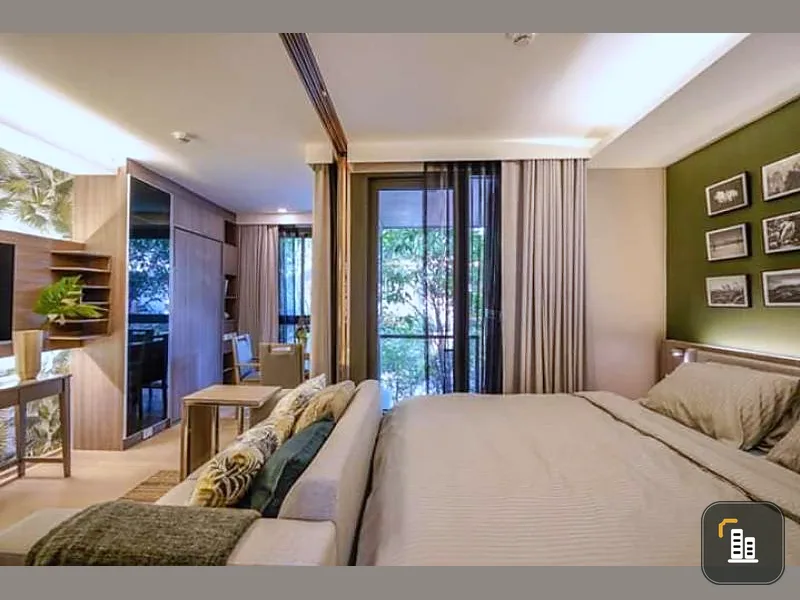 For rent Urbitia Thong lo, size 35 sq.m., 2nd floor, fully furnished, near bts Thonglor, convenient transportation, fully furnished.