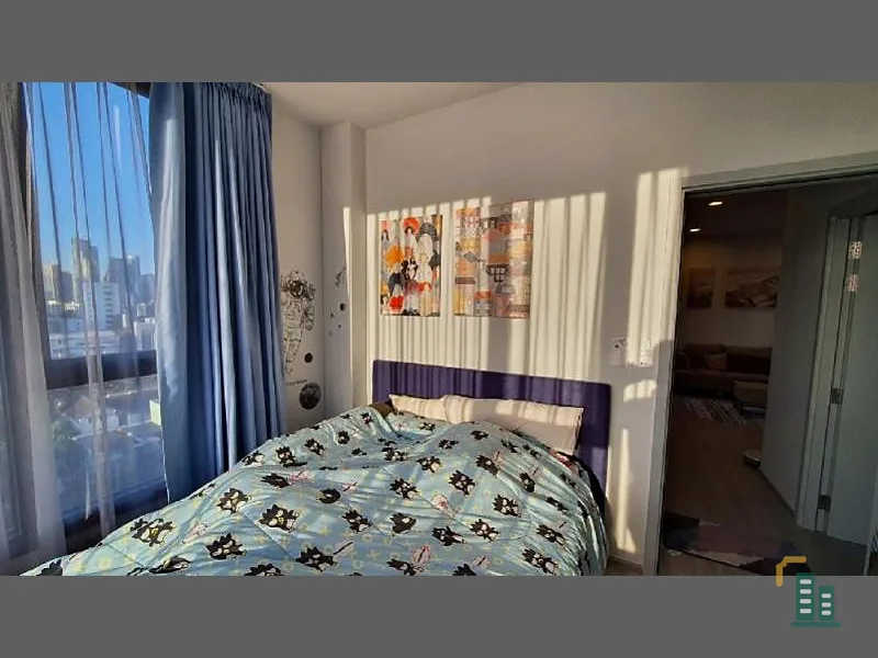 Condo for rent, XT Ekamai, beautiful room, beautiful view, ready to wait.