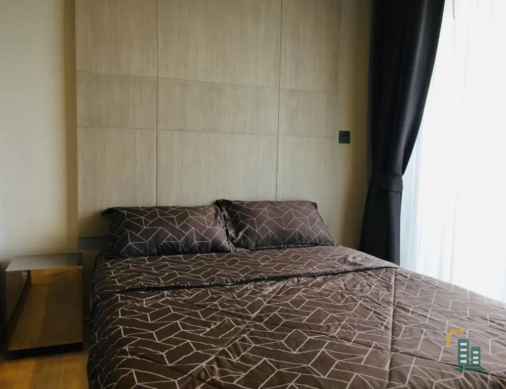For rent, MThonglor 10, size 29 sq m, 9th floor, convenient transportation, near BTS Ekkamai, Thonglor, come first come first served.