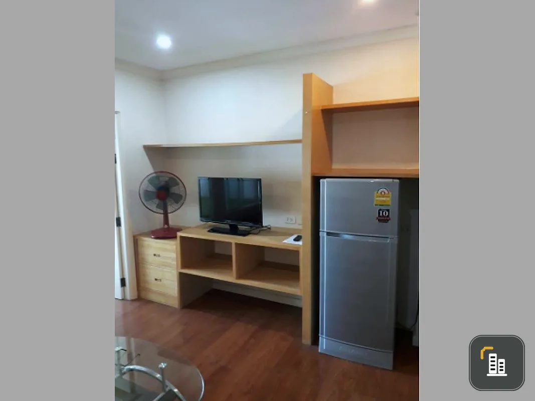 Condo for rent, Grand Park View Asoke, 27th floor, beautiful view, complete electrical appliances in this room