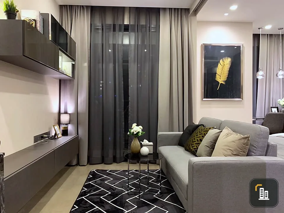 Rent Ashton Asoke, 21st floor, size 35 sqm, 1 bedroom, 1 bathroom, beautiful decoration, ready to move in, do not miss.