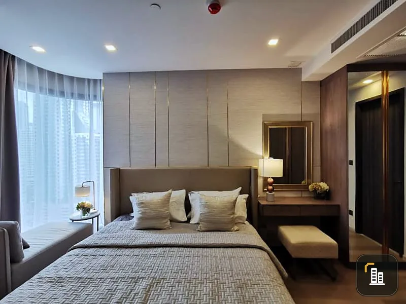 Condo for rent, Ashton Asoke, good location, near the train, convenient transportation, ready to move in You can't miss it !!