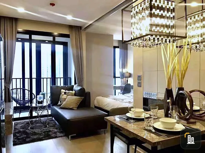 Condo for rent, Ashton Asoke, beautiful room, luxurious decoration Fully furnished, beautiful view, next to BTS, immediately get your reservation.