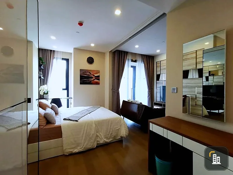 For sale, for rent!! Condo Ashton Asoke, 28th floor, east view, beautiful room, fully furnished, ready to move in, don't miss it!!