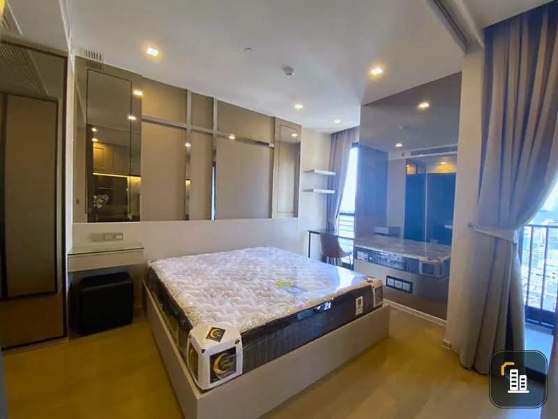 For rent!! Ashton Asoke Condo, 23rd floor, city view, new room, beautifully decorated, modern style, ready to move in, don't miss it!!