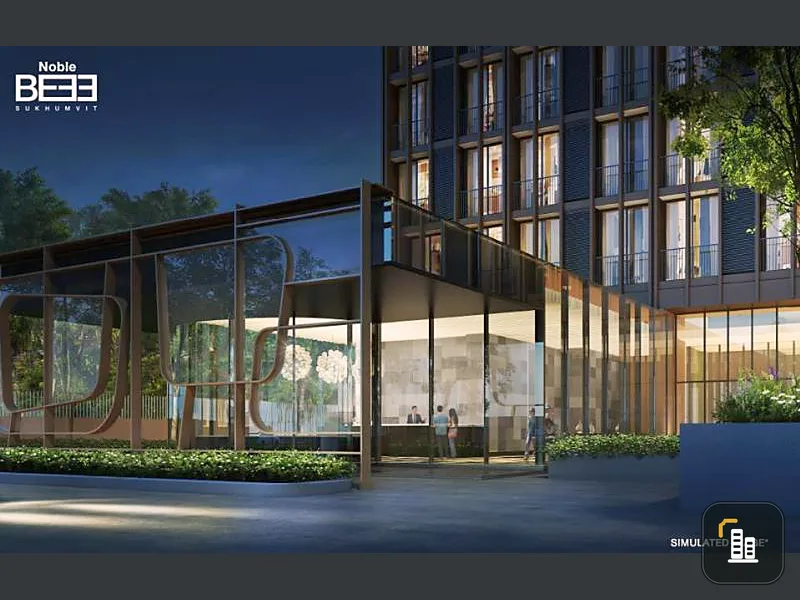 Condo for sale, BB Sukhumvit 33, 19th floor, beautiful view, near the electric road, travel fast, don't wait !!...