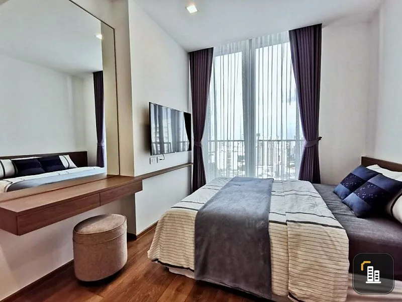 For rent!! Condo Noble B Sukhumvit 33, 22nd floor, beautiful room, fully furnished. Ready to move in, don't wait!!