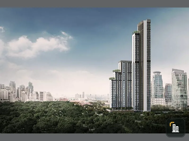 Condo sales down, Noble B 19, 19th floor, rare item, beautiful view, good location, close to the train, very convenient,