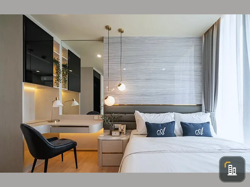 For rent: Noble Recole Sukhumvit 19, next to BTS Asoke and MRT Sukhumvit, fully furnished.