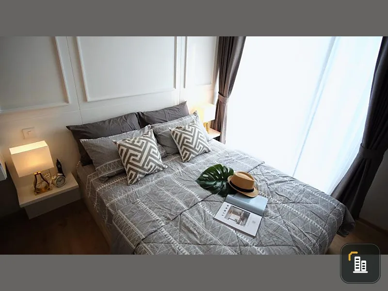 For rent, noble recole sukhumvit 19, cute decorated room, fully built, good view, next to BTS, hurry and come to reserve.