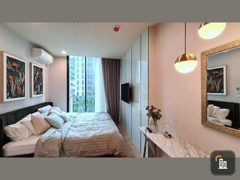 For sale, Noble Recole, Sukhumvit 19, size 34 sq.m., beautiful room, fully furnished, convenient transportation Ready to move in