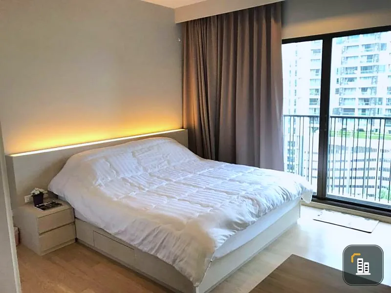 Sell / rent Noble Refine condo, decorated in white tone, beautiful wood, fully furnished, electrical appliances with no block view, can't miss