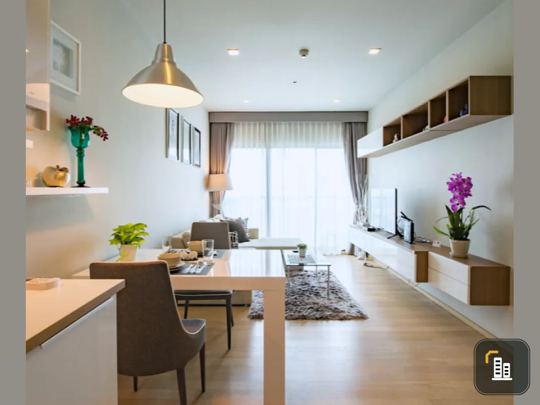 Rent / sell Noble Refine Condo, top floor, very new room, beautiful decoration, good view, no block