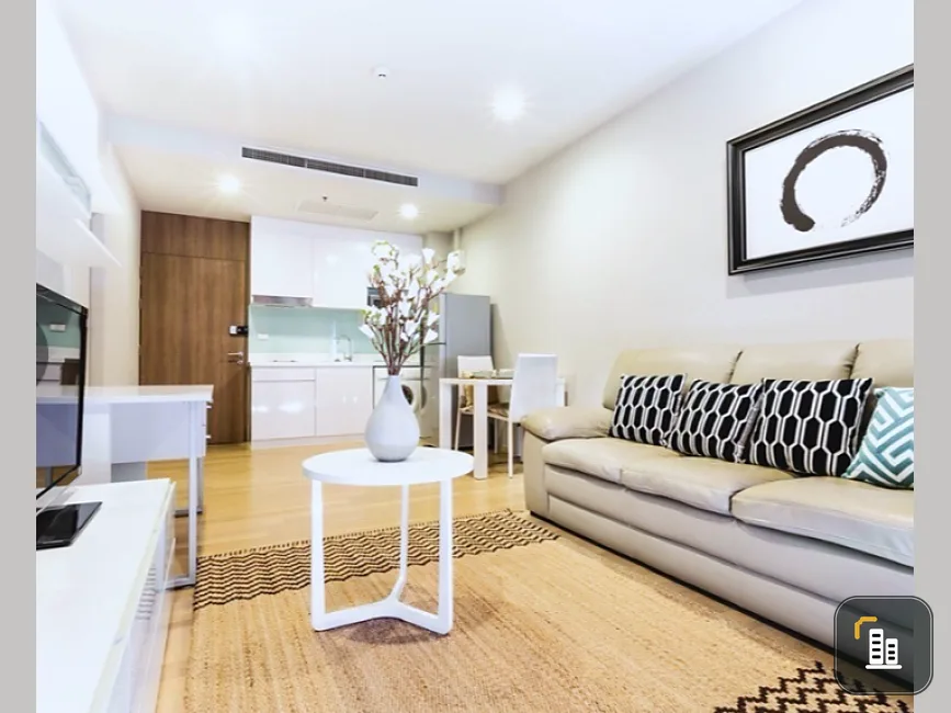 Rent Condo Noble Refine, high floor, beautiful room, modern, pleasant, high privacy A good neighbor is a quick mess.