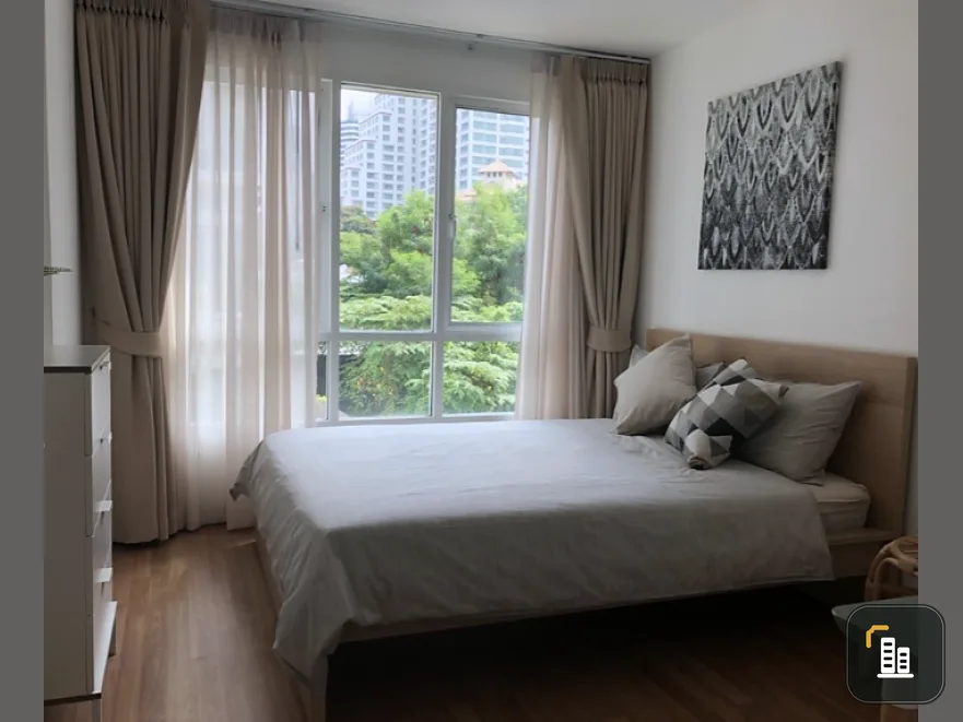 Rent voque sukhumvit 16, new renovated, European-style decoration, big room, beautiful view, book now !!