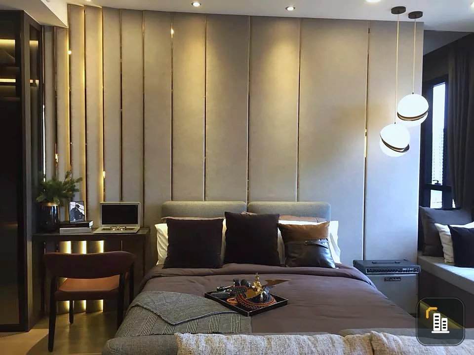 Condo for sale Ashton Chula-Silom (Samyan Mitr Town), luxury decoration, fully furnished, do not miss !!