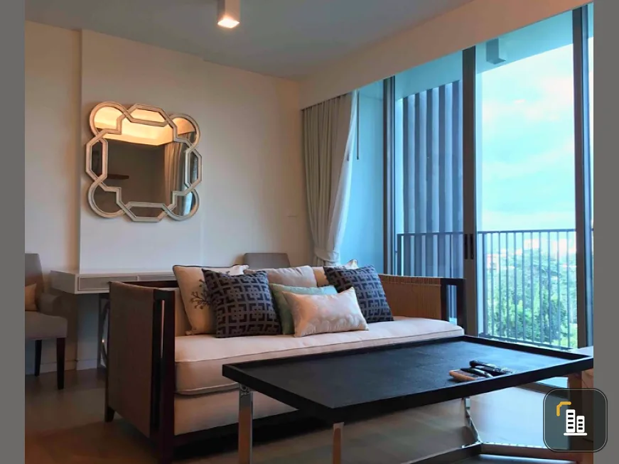 Condo for rent, Siamese Thirteenth, luxury furniture, beautiful view, ready to move in