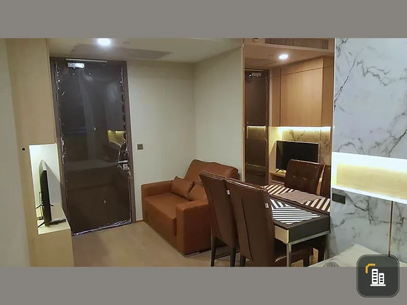 Condo for rent: Ashton Chula-Silom, 36th floor, big sofa. Relaxing corner Hurry and come, don't miss out.