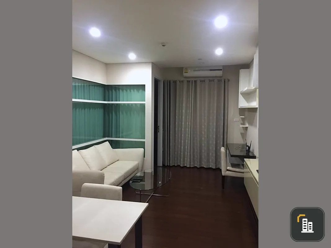 Condo for rent, Ivy Thonglor, beautiful room, fully furnished, beautiful jacuzzi tub Hurry and come see the room, it's beautiful like this.