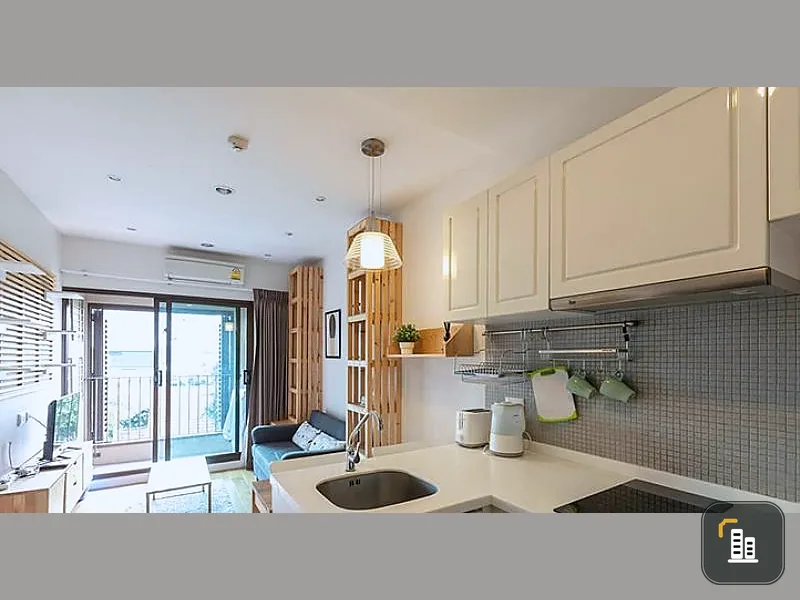 Condo for rent, Let Dwell Sukhumvit 26, beautiful room, fully furnished, can carry a bag to move in.