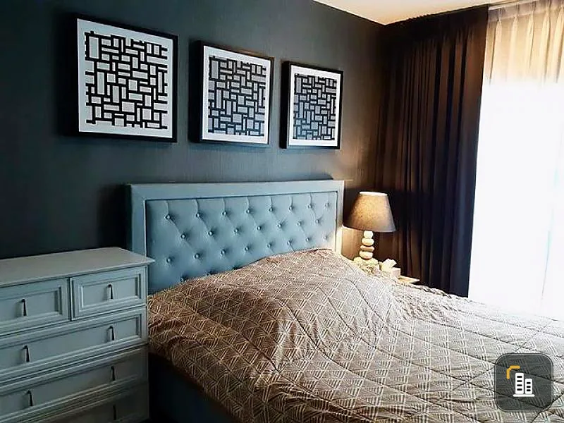 Condolette Dwell Sukhumvit 26, built-in, beautiful, broken, warm tone, fully furnished, ready to move in.