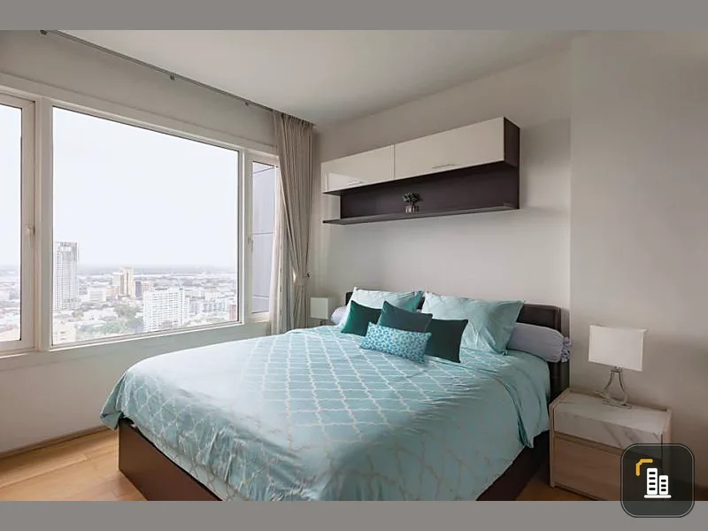 Siri at Sukhumvit for rent, fully furnished, city view, wide room, don't miss it.