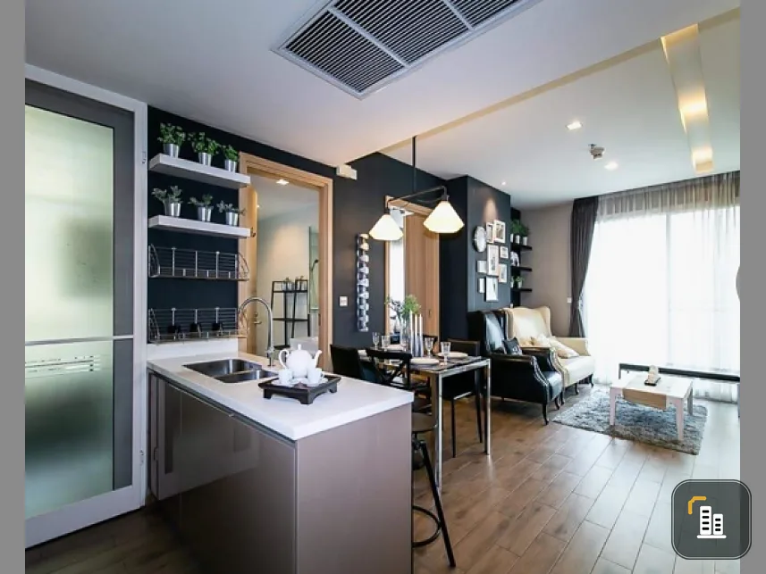 Condo for sale / rent Siri at Sukhumvit, spacious room, convenient transportation, can't miss it.