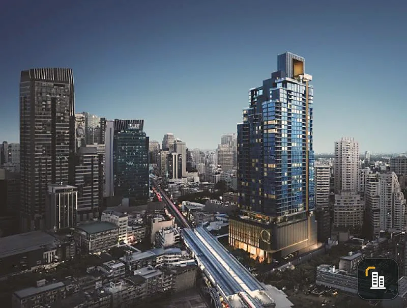 Quick sale! Condo Q Sukhumvit, luxury condo in the heart of the city, shopping district, close to BTS, the price is pleasing, don't wait !!