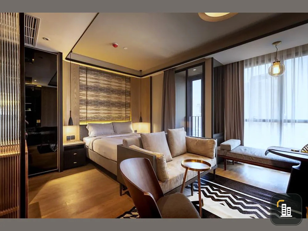 Condo for sale Ashton Chula-Silom, beautiful room, luxuriously decorated. Best of the year !!