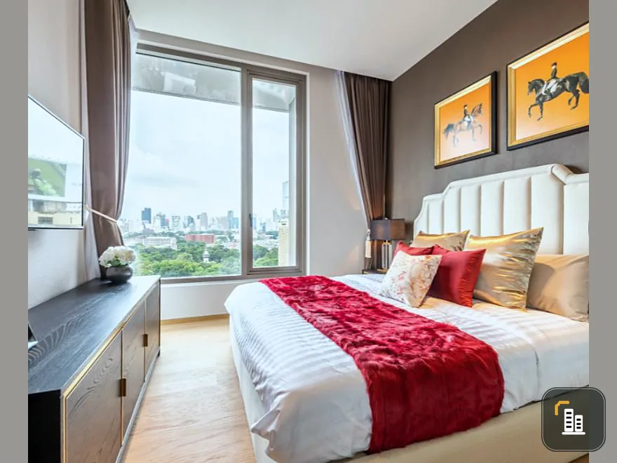 Condo for rent, Saladaeng One, very nice room, nice decoration, beautiful view, quality location, near MRT, convenient transportation Hurry and grab it.