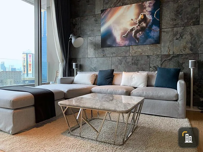 Urgent sale, Saladaeng One Condo, beautiful room, beautiful view, location suitable for investment, near MRT, easy to travel, do not miss it.