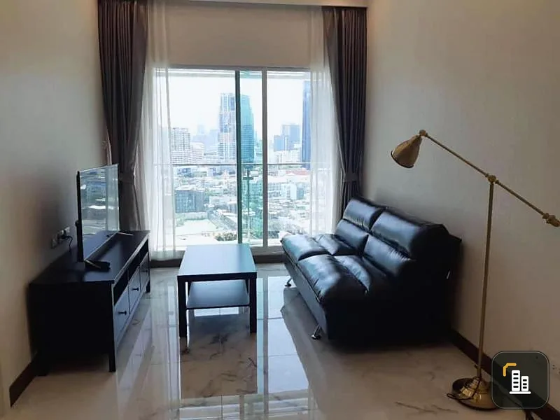 Condo for rent, Supalai Elite Surawong, beautiful room, clean, beautiful view, full furniture, excellent location, book now