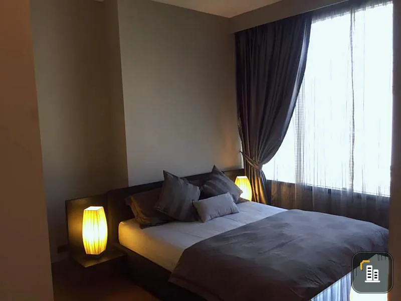 Condo for rent, M Silom, beautiful room, luxury Fully furnished, great location, near BTS, near MRT, immediately reserve.