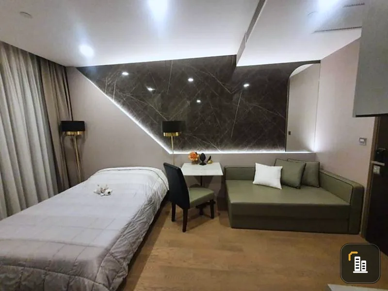 Urgent, very cheap sale, Ashton chula silom mrt condo, 29th floor, 29th floor, city view, fully furnished in this area !!