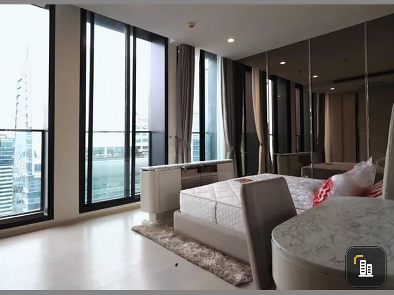 Condo for rent, Noble Ploenjit , 2 bedrooms, 2 bathrooms, good view, fully furnished, ready to move in, don't miss !!