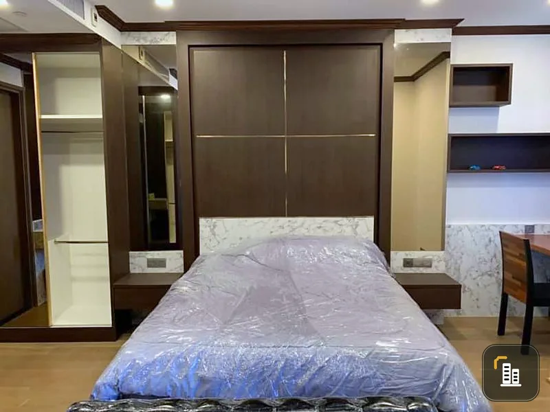 Condo for rent, Ashton Chula-Silom, beautiful room, new condo, ready to move in Furniture and appliances
