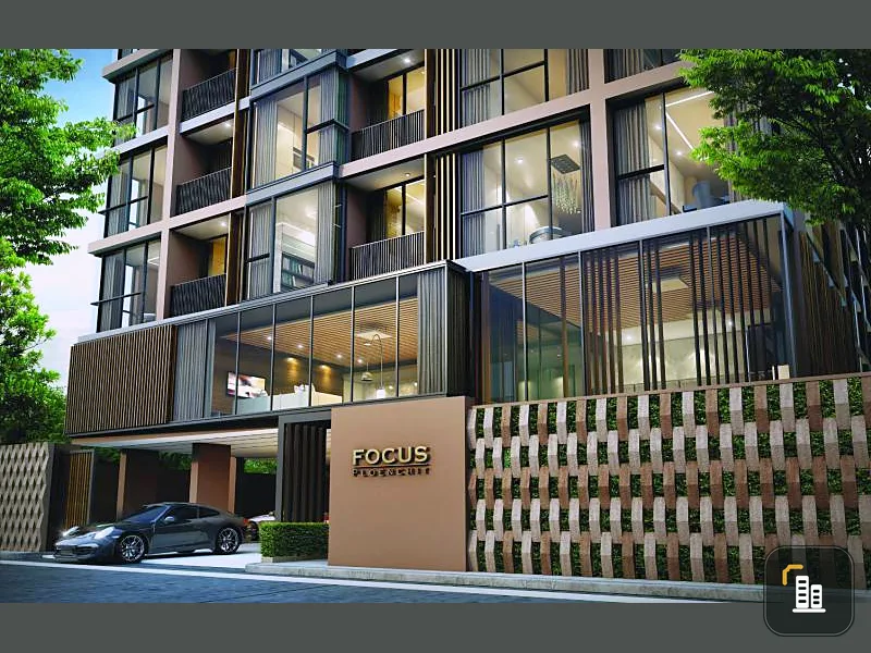Condo for rent, Focus at Ploenchit, beautiful room, fully furnished, very good location, near BTS, easy to travel, book now.