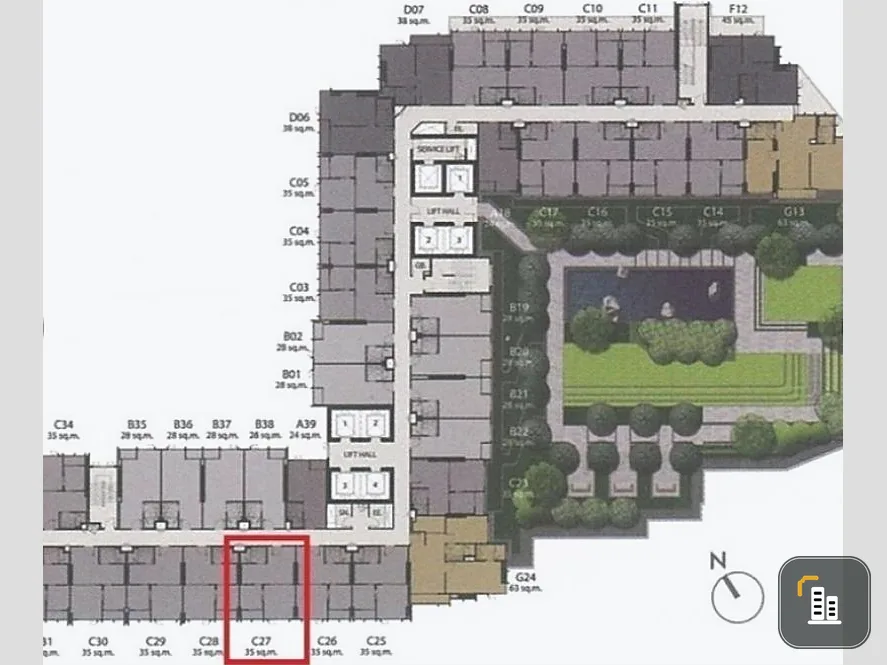 Condo sales down Life One Wireless, beautiful room, fully furnished The location is best for investment, near the mall, near the BTS, do not miss it.
