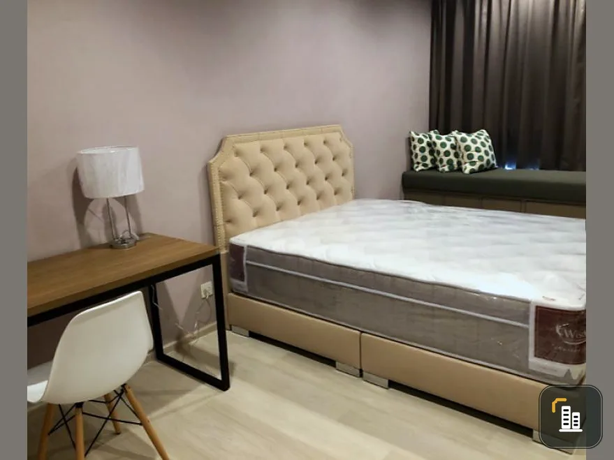 Condo for rent, Life One Wireless, clean room, fully furnished Organized in proportion, the best location near the BTS, near the mall, do not miss it.